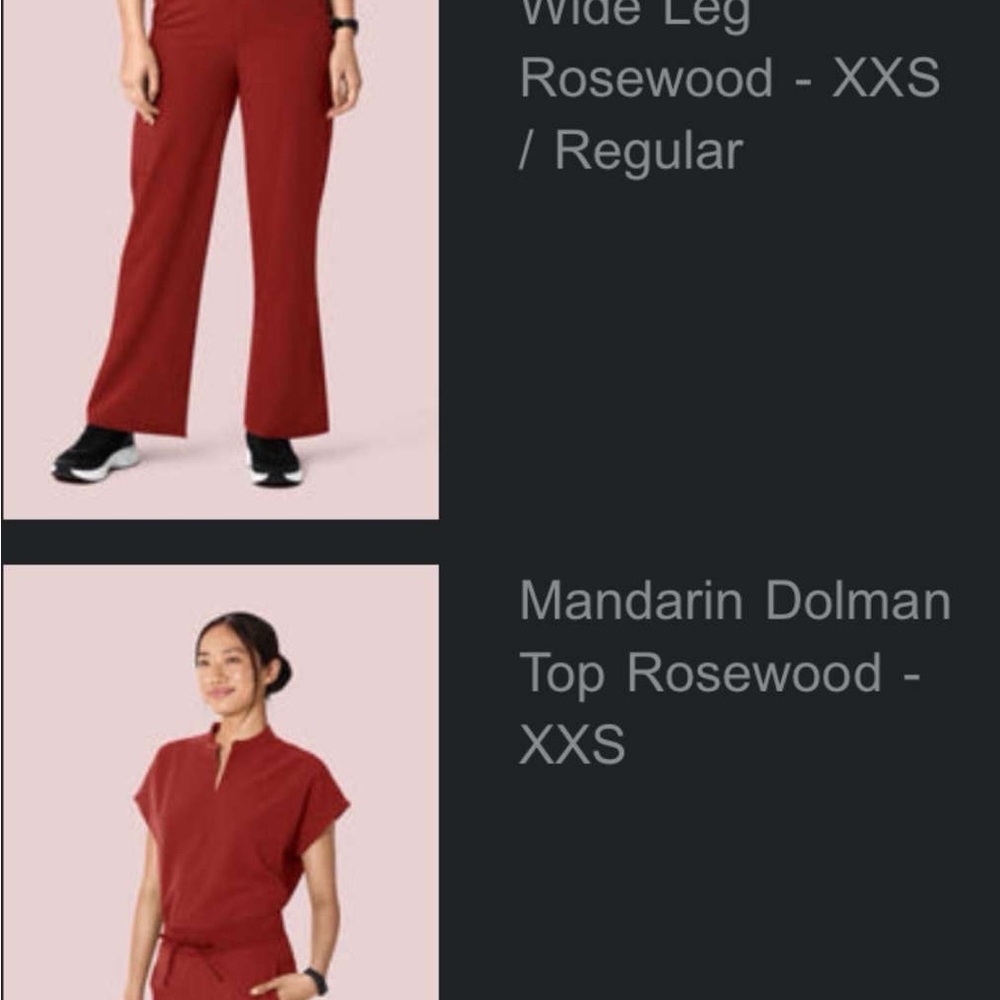 Red Wide Leg Jumpsuit with Tailored Waist